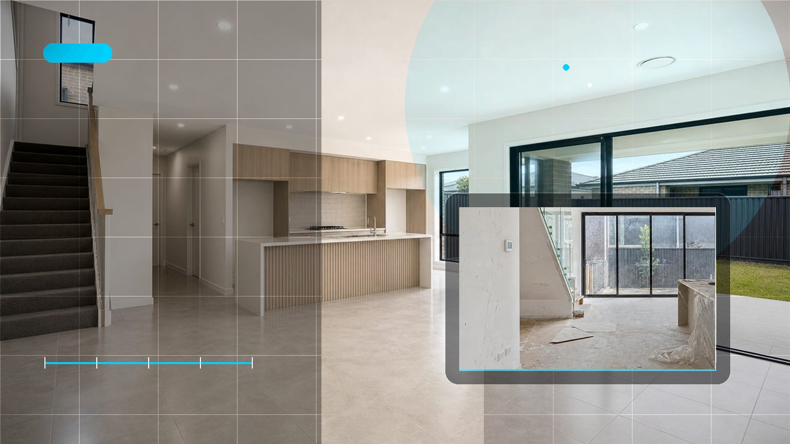 Hyper-realistic construction cleaning hero image for When to Book a Pre Clean on a Sydney Build