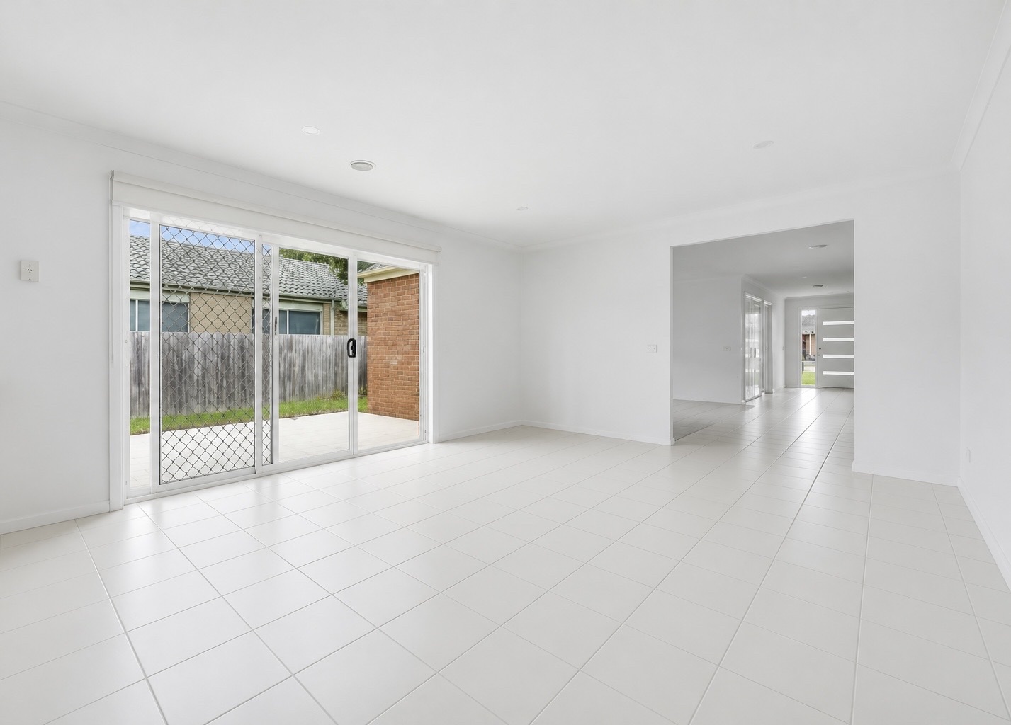 Dining room after the Burwood home handover clean
