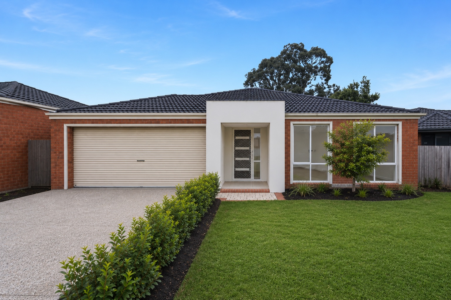 Front exterior of the Burwood Sydney home handover cleaning project