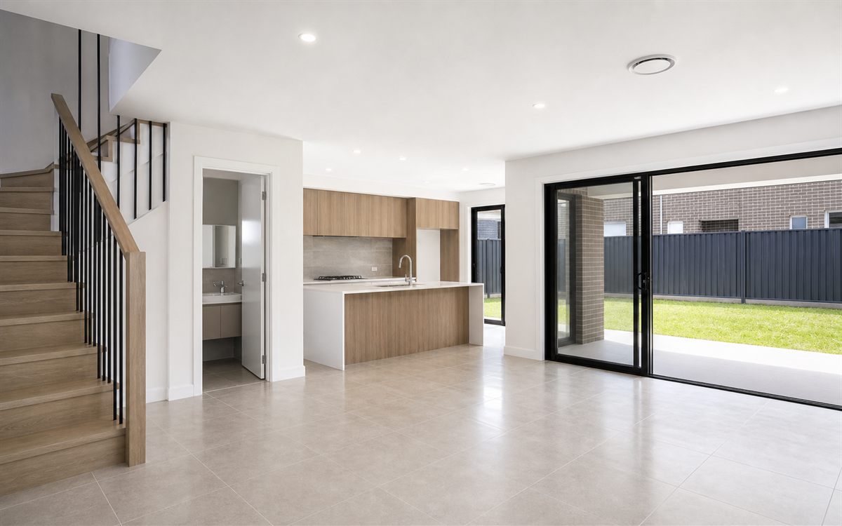 Modern suburban North Kellyville two-storey handover clean