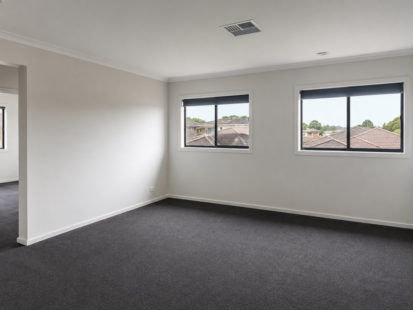 Bedroom after the Parramatta handover clean