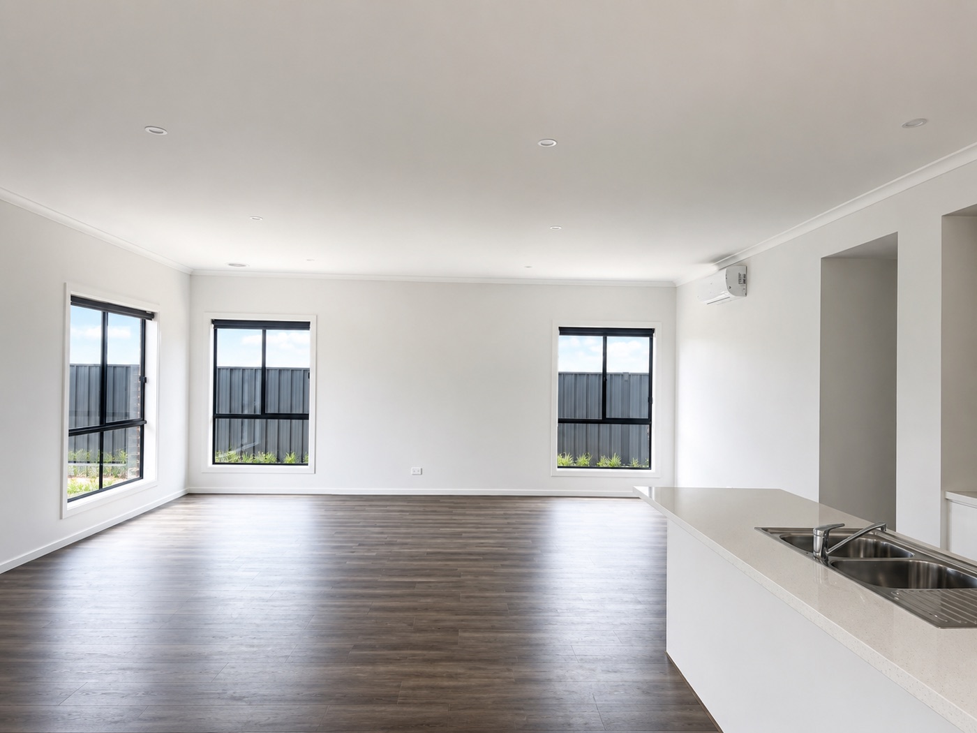 Dining room after the Parramatta handover clean