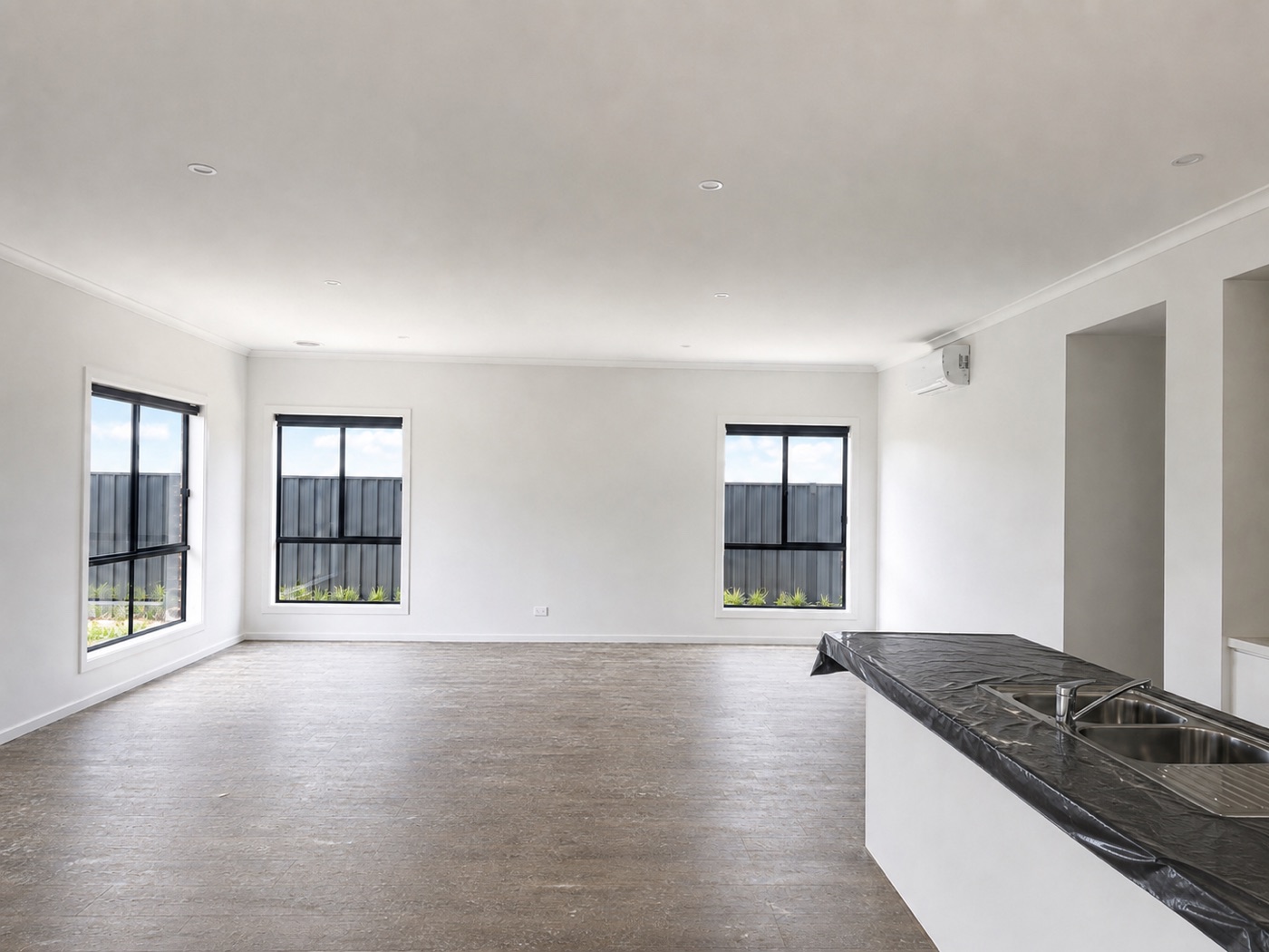 Dining room before the Parramatta handover clean