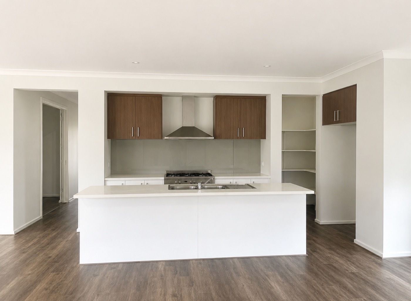 Kitchen after the Parramatta new home handover clean